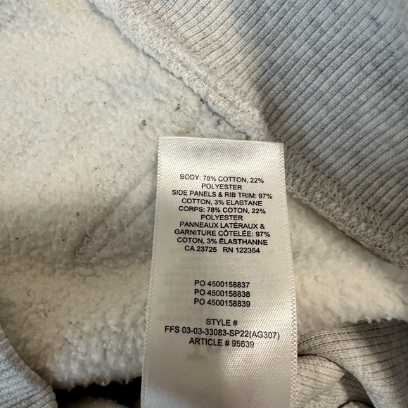 TNA cozy boyfriend hoodie in heather cloud white - Picture 8 of 9